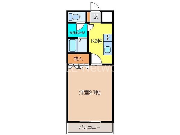 Ｍ’ｓハイツの物件間取画像